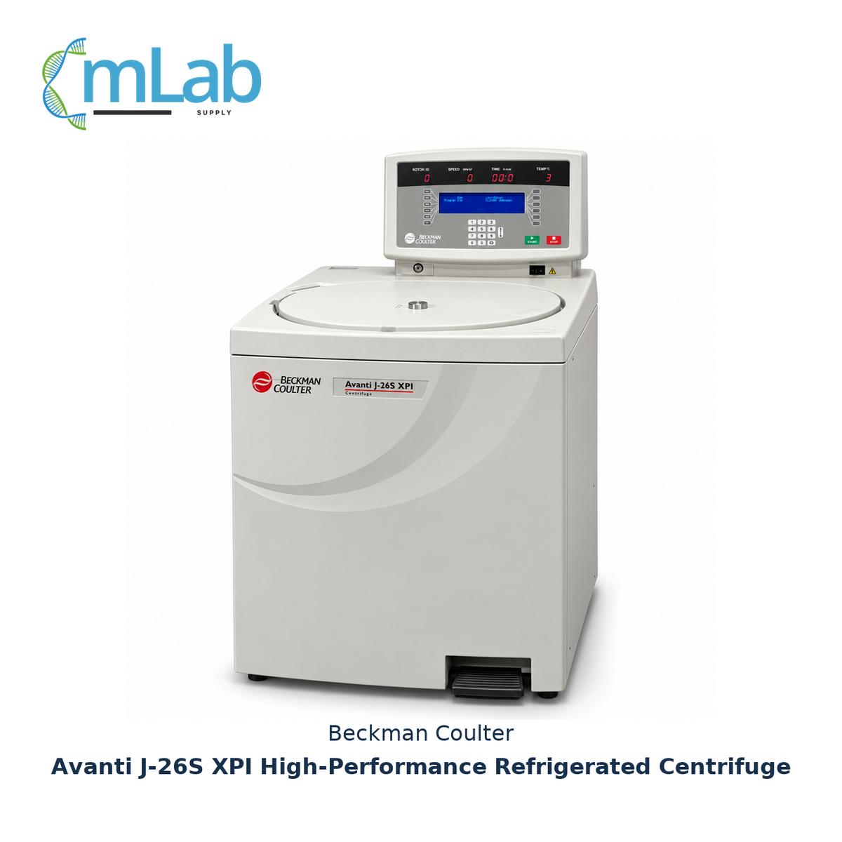Beckman Coulter Avanti J-26S XPI High-Performance Refrigerated Centrifuge