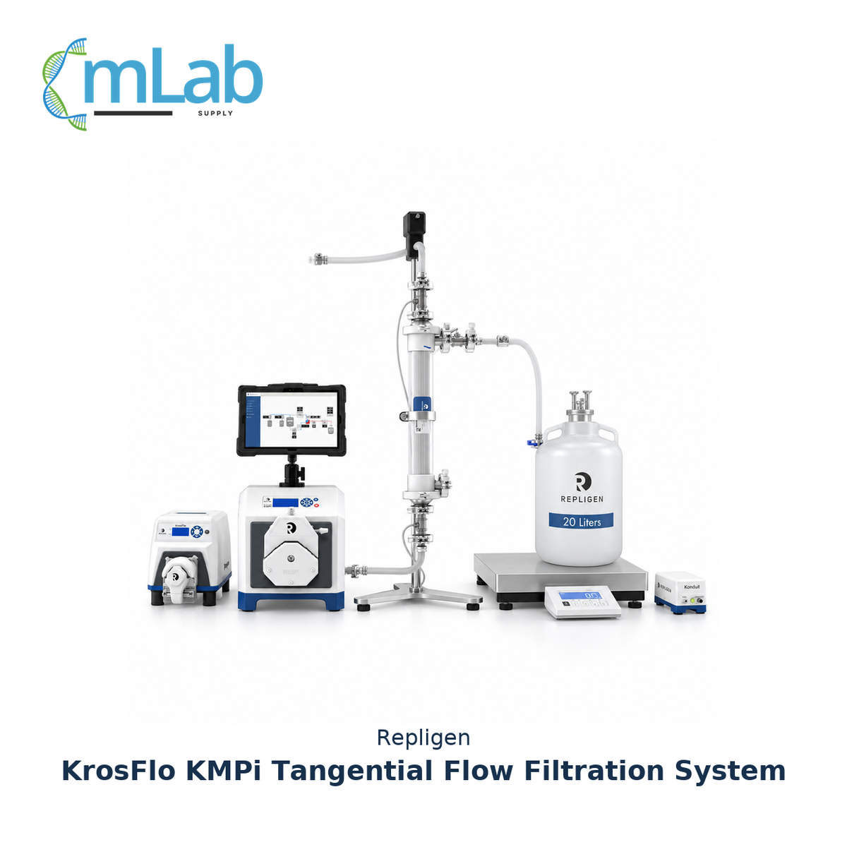 Repligen KrosFlo KMPi Tangential Flow Filtration System