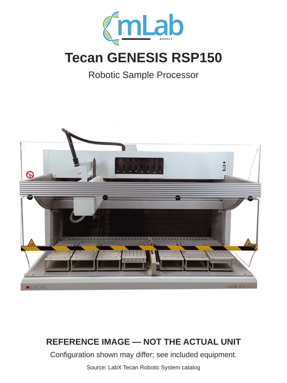 Tecan GENESIS RSP 150 Liquid Handling Workstation