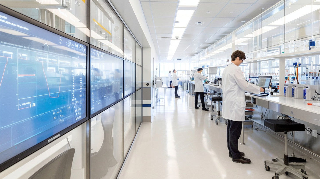 Budget laboratory setup with new and refurbished scientific equipment