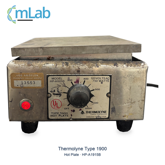 Thermolyne Type 1900 Hot Plate HP-A1915B