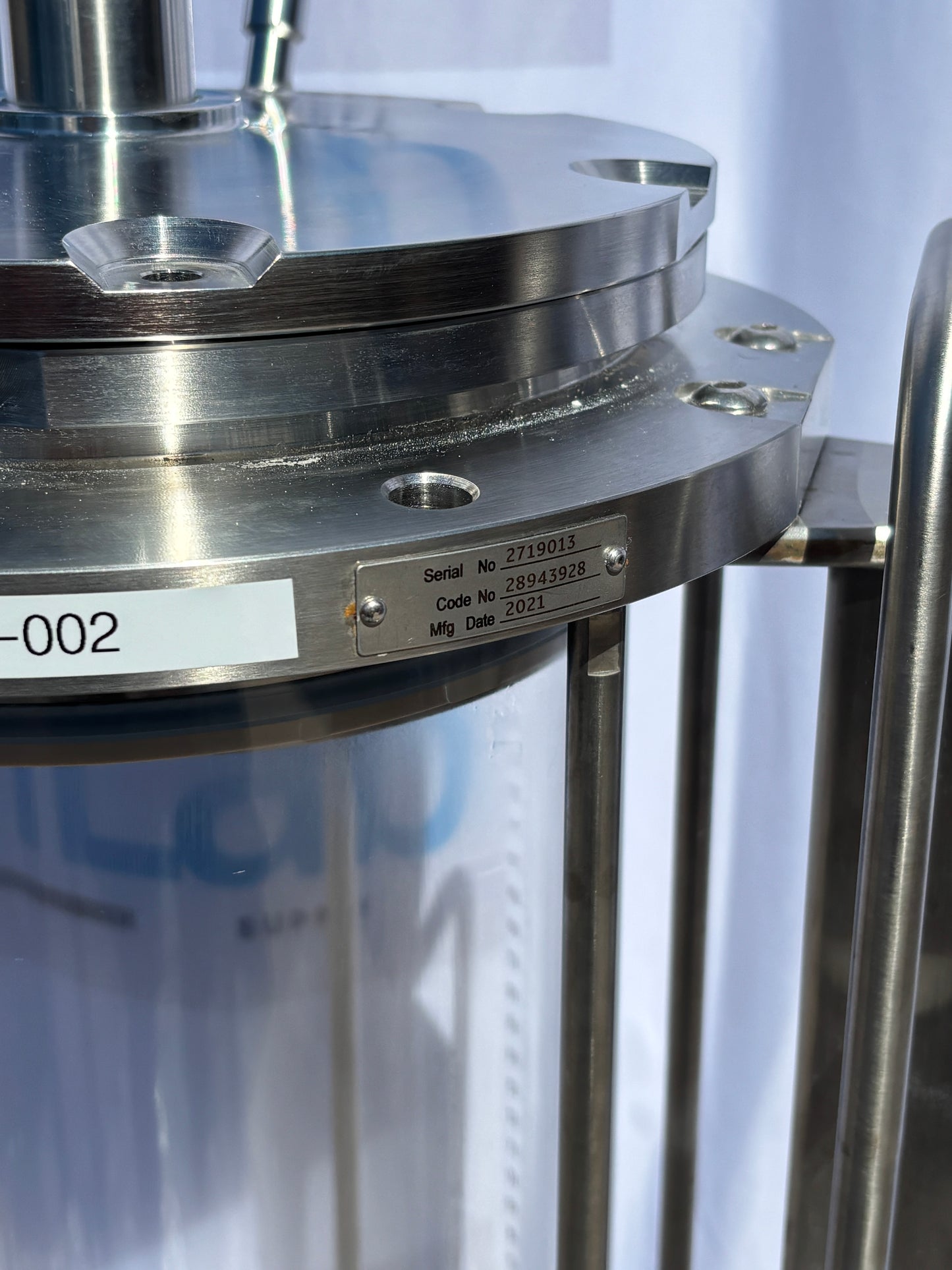 Cytiva (GE Healthcare) BPG 200/500 AxiChrom Chromatography Column – Bioprocess / Protein Purification