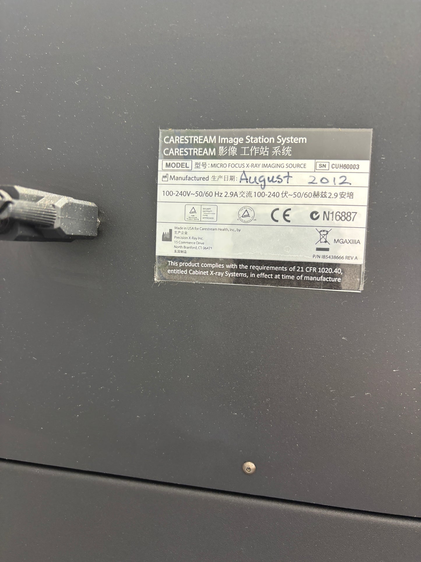 In Vivo Imaging System Bruker In-Vivo MS FX PRO