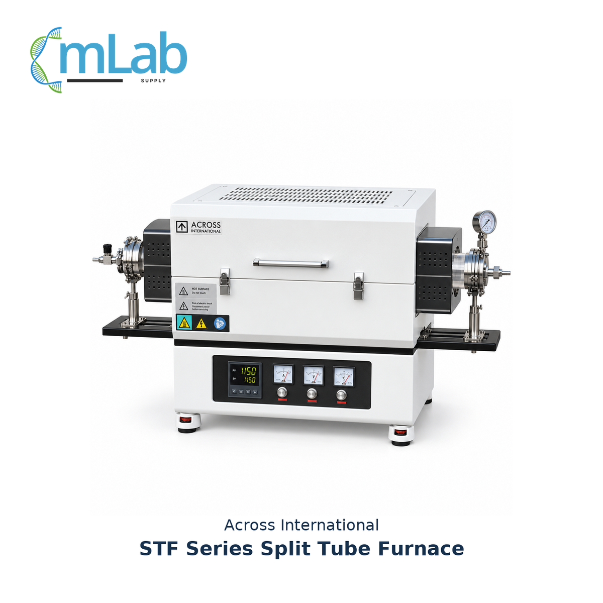 Across International STF Series Split Tube Furnace