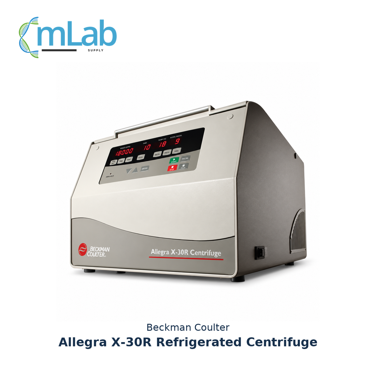 Beckman Coulter Allegra X-30R Refrigerated Centrifuge