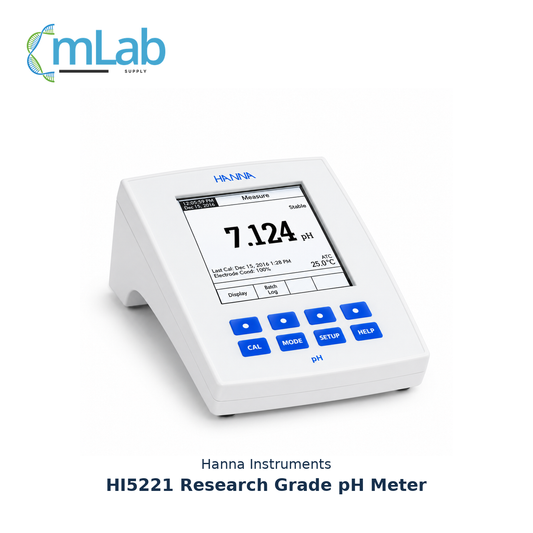 Hanna Instruments HI5221 Research Grade pH Meter