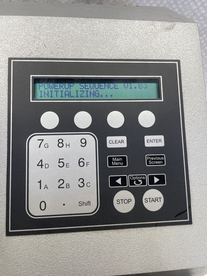 Used spectrometer system available in San Diego biotech warehouse