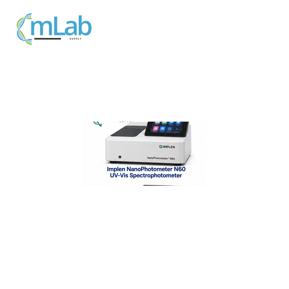 Espectrofotómetro de microvolumen Implen NanoPhotometer N60 — Solicite una cotización