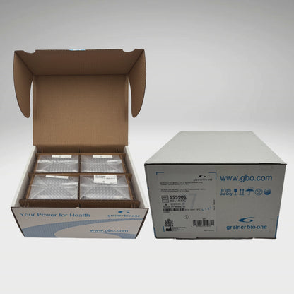 Greiner Bio-One 96-Well Cell Culture Plate | Clear F-Bottom | 655901