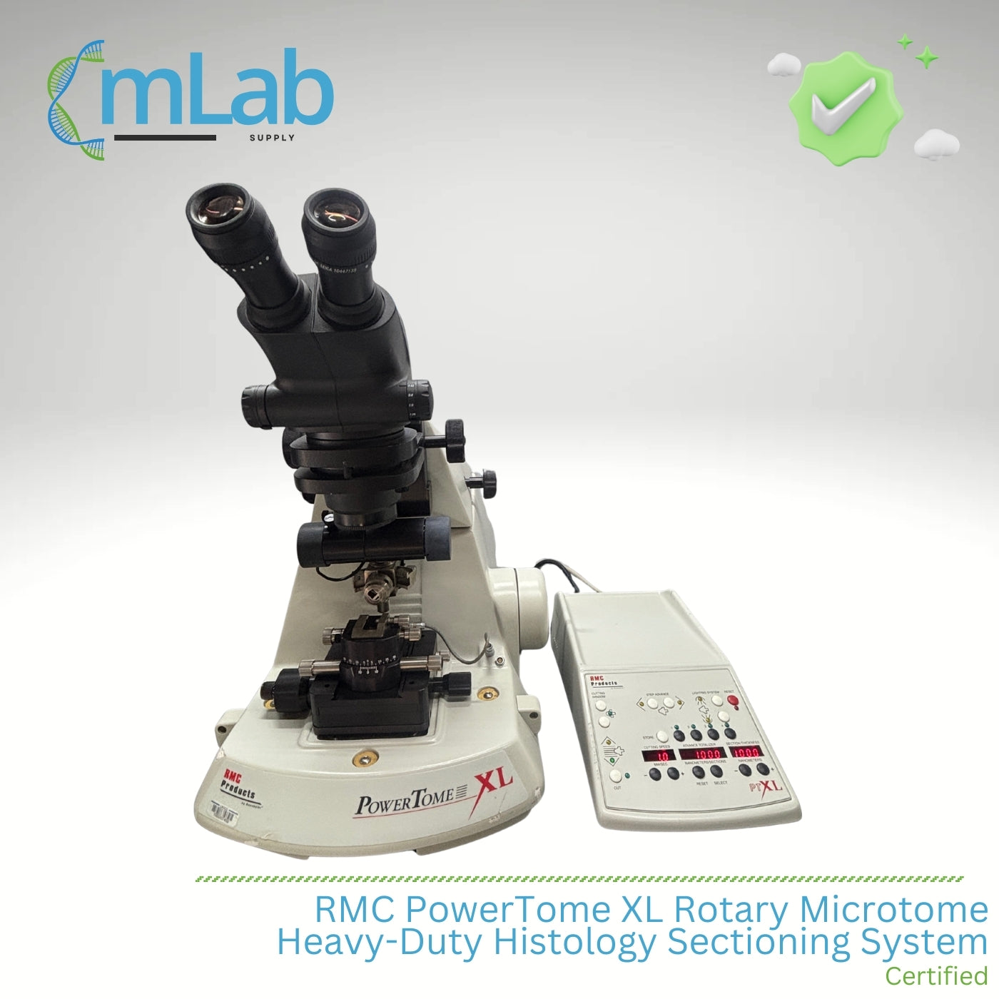 RMC PowerTome XL Rotary Microtome – Heavy-Duty Histology Sectioning System