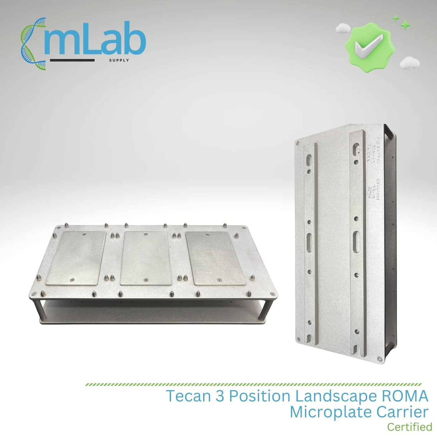 Tecan 3 Position Landscape ROMA  Microplate Carrier
