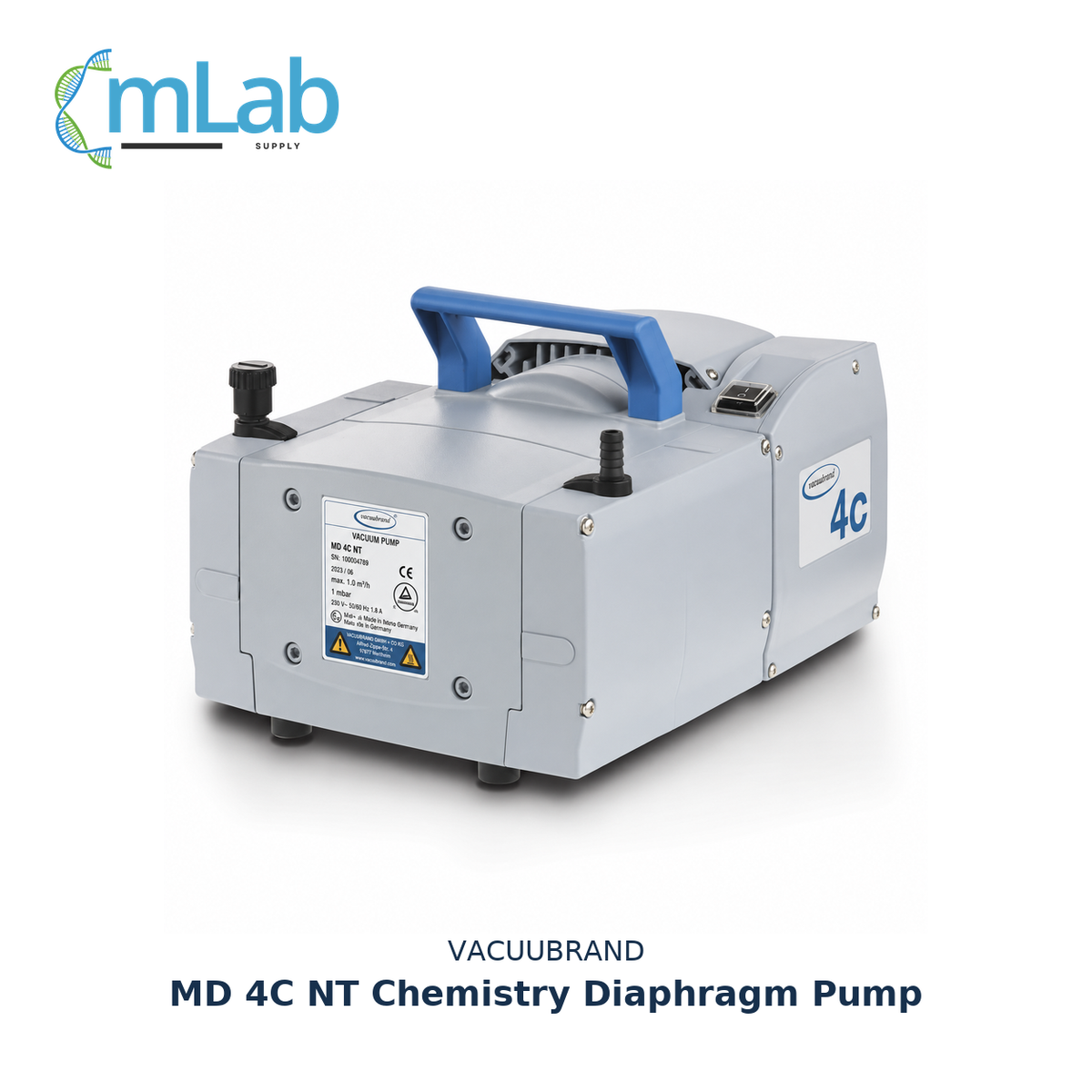 Vacuubrand MD 4C NT Chemistry Diaphragm Pump